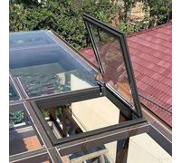 Toit Fenêtre De Toit Skylight Fenêtre,Lucarne Ouverture Vasistas,Fenêtre De Sous-sol Étanche,Éclairage Toit Incliné Et Plat,Lucarne Ouverture(LxW 26x16in/65x40cm)