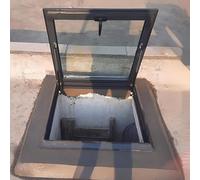 Toit Fenêtre De Toit Skylight Fenêtre,Verre Trempé,Couvertures De Puits De Lumière De Toit Personnalisables Pour Le Toit Incliné Et Plat,Lucarne Ouverture(35x40 IN)