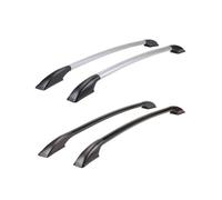 Toit Perforé Alliage D'aluminium Modification des Deux Côtés du Porte-Bagages Voiture Support Toit Décoratif Uniquement pour La Décoration Voiture 1.8 Barres Toit(1.4M)