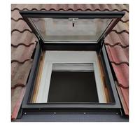 Toit plat incliné pour éclairage de puits, fenêtre de toit pour intérieur grenier, sous-sol, véranda et abri de jardin