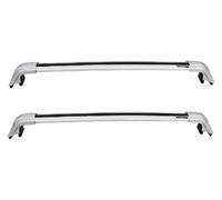 Toit Porte-Bagages pour BMW X1 X3 2011-2017 Barre Transversale Toit Voiture Porte-Bagages Rail Transport Bagages Barres Voiture Aluminium Argenté