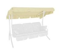 Toit pour balancelle 210 x 145 cm Qualité Swingtex, Couleur Beige - (balancelle Non-Incluse)