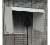 Toit Protecteur de Station de Sortie de Recharge de véhicule électrique,Couverture extérieure d'auvent de Pluie d'équipement électrique résistant aux intempéries Couverture de caméra de Surveillance