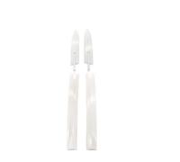 Toit Rail Transversaux pour BMW M3 M4 Série 420 430i pour BMW E93 F33 F83 Toit Cabriolet Garniture Accessoire Voiture Les Couvercles Charnière Gauche Droite Galeries Toit Car(Blanc)