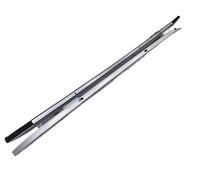Toit Rail Transversaux pour Toyota pour Land pour Cruiser LC150 2010-2022 Porte-Bagages Transversale Supérieure Support Barres Toit Aluminium Galeries(Argent)