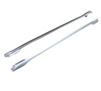 Toit Rail Transversaux pour Toyota pour RAV4 2009-2012 Rails Barres Porte-Bagages Barres Transversales Supérieures Rails Toit Accessoires Barres Toit Voiture Galeries(Roof Silver)