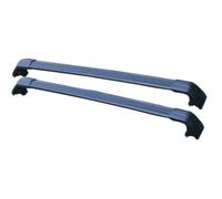 Toit Rail Transversaux pour VW ID4/pour ID.4 X 2021-2024 Barres Latérales Alliage Aluminium Rails Transversaux Porte-Bagages Toit Barres Toit 2 Pièces Galeries(B)