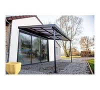 Toit Terrasse Adossé Manuel Aluminium Habrita Tt3040cl 4 X 3 01 M