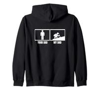 Toiture de votre père, mon père, ma fille, mon fils, un couvreur drôle Sweat à Capuche