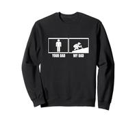 Toiture de votre père, mon père, ma fille, mon fils, un couvreur drôle Sweatshirt