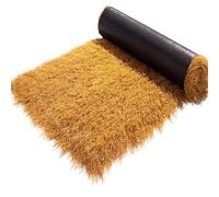 Toiture en chaume artificiel, Toit en chaume artificiel Rouleau de gazon synthétique Matériau PE(0.5x18m(19.7x708.7in))