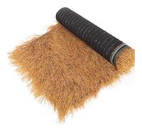 Toiture en chaume synthétique pour bar tiki, toit en paille PE durable, pour terrasses, décorations de fêtes hawaïennes et mexicaines tropicales, résistant aux UV, installation facil(Size:3.28x65.6ft)