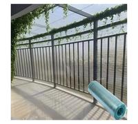 Toitures en Fibre de Verre, Panneaux Isolants Thermiques Transparents Plaque de Toiture en Plastique pour Terrasses, Panneaux Remplacement Toiture(1.2x2m/3.94x6.56ft)