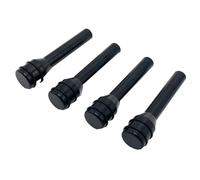 Toiumops Bouton Verrouillage Porte Intérieure pour Citroen C1 C2 C3 C4 C5 C6, Goupille de Verrouillage de Porte 49 mm (Noir, Lot de 4)