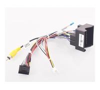 Toiumops Cable Adaptateur pour Citroen, pour Peugeot 3008/2008/307/408, 16pin pour Android autoradio stéréo Faisceau de câbles Adaptateur de câble, câbles