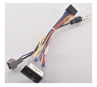 Toiumops Cable Adaptateur pour Honda Civic Accord Jazz CRV Odyssey, 16pin pour Android Autoradio Stéréo Faisceau de Câblage Câble Adaptateur