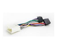 Toiumops Cable Adaptateur pour Mitsubishi Colt Magna Mirage Nimbus Outlander Pajero, Faisceau de câblage stéréo Iso pour autoradio, Faisceau iso