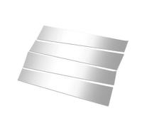 Toiumops Garnitures De Pilier Fenêtre De Voiture pour Dodge Ram 1500/2500/3500/4500/5500 2009-2018, 4 pièces Autocollant de poteaux de fenêtre de Porte