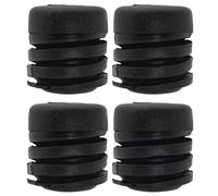 Toiumops Voiture Clips pour Nissan Patrol Y61 1998-2014, Capot de Voiture, Couvercle de Coffre arrière, Tampon en Caoutchouc (4 pièces)