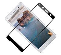 TOIYIOC Verre Trempé Sony Xperia XZ2 [2 Pièces], 3D Incurvé Couverture Complète Film Protection Écran en Verre Trempé, Dureté 9H, sans Bulles Écran Protecteur Vitre Glass pour Sony Xperia XZ2, Noir