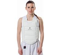 Tokaido Body Guard Gilet de Protection pour karaté Mixte-Adulte, Blanc, s