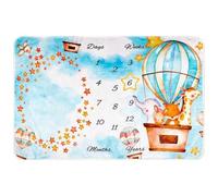 Tokaneit Couverture Photo pour Bébé Flanelle Doux et Confortable 100x150cm | Base douce pour les séances à domicile, légère et maniable, permet de conserver des souvenirs précieux des premiers mois