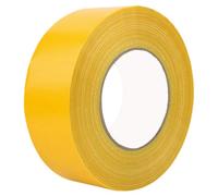 Tokaneit Rubans Adhésifs Toile Resistant Jaune 3cm x 50m - Extra Épais, Imperméable, En tissu, Pour Réparations Industrielles, Marquage, Colmatage, Intérieur et Extérieur