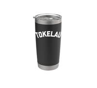 Tokélaou Gobelet isotherme en acier inoxydable double paroi