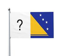 Tokelau Drapeau Reconstruction Drapeau 3x5 Ft Décoration Extérieure bannière légère Bannière maison et fête décoration de jardin 3x5 bannière