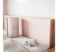 Tokenhigh Rembourrage mural anti-collision, panneaux muraux rembourrés, autocollants de protection des bords de sécurité, panneaux muraux rembourrés 3D pour enfants autistes, coussin mural en mousse à