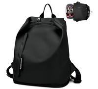 Tokeya Sac à Dos Sport Femme Homme, Voyage Etanche Avec Compartiment Chaussure Et Poche Humide, Léger Imperméable Pour Gym, Piscine, Weekend, Fitness, Plage, Natation - Noir