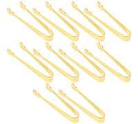 TOKIDNY 10 Pièces Lot de Pinces Fer pour Charbon Parfumé Design Antique Clip Robuste Antidérapant Pince Métallique pour Foyer Parfum Accessoires Portables pour Gestion Précise du Charbon