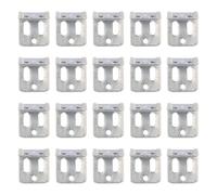 TOKIDNY 100 pièces Kit de Clips à Ressort pour Réparation Canapé Accessoires Meubles Renforcés Installation Facile Compatible Housse Canapé Anti-Corrosion