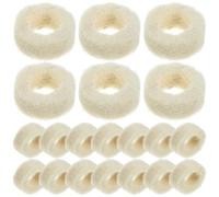 TOKIDNY 100 pièces Kit de Joints Feutre de Laine Haute Densité Coussinets Étanchéité Résistants pour Mécaniques Remplacement Joint de Bouchon Huile Accessoires pour Machine et Équipement