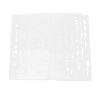 TOKIDNY 16 Pochoirs Réutilisables pour Peinture et Dessin Motifs Totem Hawaïen 16 Pièces en Plastique Facile à Nettoyer Modèles Créatifs pour Loisirs Créatifs et Décoration Murale DIY