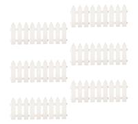 TOKIDNY 18 Pcs Clôture Décorative Blanche pour Sapin de Noël, Ronde 1m en | Réutilisable, Protège les Câbles et Bases, Bordures Polies, Usage Jardin ou Décor de Fêtes
