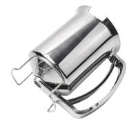 TOKIDNY 1pièce Distributeur de Pâte Inox pour Crêpes et Gâteaux avec Support Stable Entonnoir Doseur Pratique pour Pancakes et Pâtisserie Maison