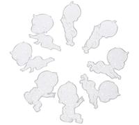 TOKIDNY 2 ensembles Matrice de Découpe Acier DIY pour Scrapbooking Pochoir Embossage pour Artisanat Créatif Garçon Fille