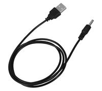 TOKIDNY 2 Pièces Câble Pour Charger Pièce De Rechange Pour Collier Anti-aboiement Tablette Collier LED D'entraînement Câble De Charge Anti-aboiement Noir 1 M