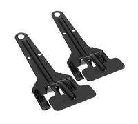 TOKIDNY 2 pièces Pince Cuisine pour Plats Chauds Clip Ramasse-objets Anti-brûlure avec Poignée Métallique Ergonomique Résistant Haute Température Outil Polyvalent pour Four et Barbecue