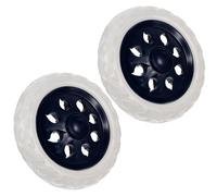 TOKIDNY 2 pièces Roues de Rechange pour Chariot Courses de Roues Trolley Robustes et Faciles à Installer Roulettes Durables pour Caddie et Diable Accessoires Pratiques pour Poussette de