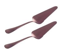 TOKIDNY 2 pièces Spatule à Gâteau et Pizza Inox Pelle Triangulaire Antidérapante Ustensile de Service Polyvalent pour Pâtisserie et Cuisine