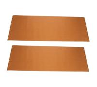 TOKIDNY 2 pièces Tapis de Cuisson Réutilisable pour Four Tissu Antiadhérent Haute Température pour Pelle à Pizza Liner de Cuisson Découpable Résistant et Facile à Remplacer