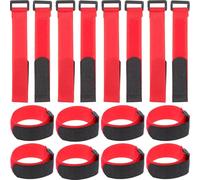 TOKIDNY 20 pièces Sangles de Câble Nylon avec Boucle Attaches Réutilisables Scratch pour Gestion et Organisation à Domicile et Bureau