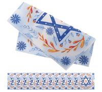 TOKIDNY 20 pièces Serviettes Papier Jetables Hanukkah Lot de Décorations de Table Festives Étoiles à Six Branches Napkins Douces et Pratiques pour Fête Juive