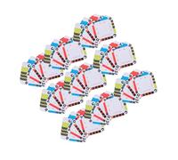 TOKIDNY 200 Cartes de Métier à Tisser en Carton Blanc Portable Surface Lisse pour Artisanat de Tissage DIY Adapté aux Garçon et Filles et Amis