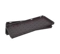 TOKIDNY 2pièces Panneaux Latéraux pour Jardinière Rectangulaire Accessoires pour Bacs à Fleurs DIY Panneaux Décoratifs Extérieurs avec Motif Brique Compatibles avec Jardinières de Fenêtre