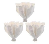 TOKIDNY 3 Pièces Diffuseur Ambiance Magnolia Artificiel Bâtonnets Parfumés Relaxants Diffuseur Élégant pour Salon et Bureau Fleurs Décoratives Papier Artisanales