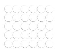 TOKIDNY 30 pièces Patins Antidérapants Transparente pour Meubles Tampons Flexibles Gel Protecteurs de Sol Amortisseurs Anti-Usure pour Chaises et Tables Épais