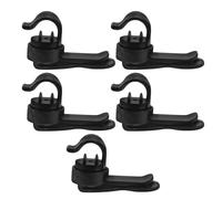 TOKIDNY 5 Pièces Clip Magnétique Hydratation Vélo Pince pour Tuyau Vessie Eau Support Léger et Résistant pour Randonnée et Cyclisme Gestion Pratique du Tube Hydratation